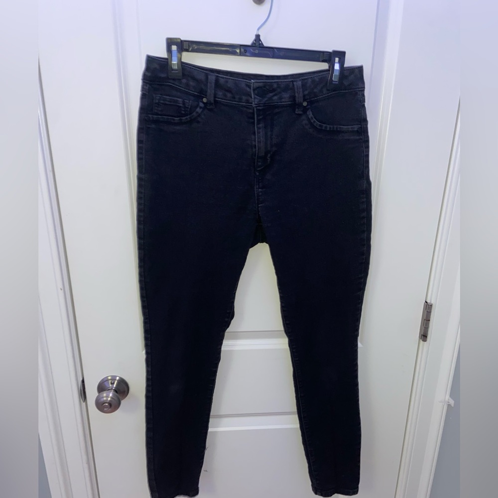 Straight Black Jeans